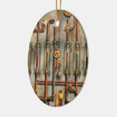 Décoration En Céramique Steampunk - Le collecteur de lubrification (Gauche)