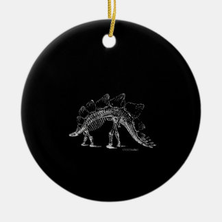 Décoration En Céramique stégosaurus dinosaure squelette nerf biologie cade