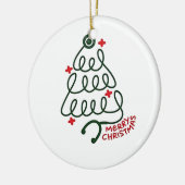 Décoration En Céramique Stethoscope Arbre de Noël Lumières Éclairage Infir (Gauche)