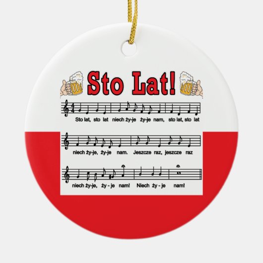 Décoration En Céramique Sto Lat ! Chanson Avec Beer Mugs (Devant)