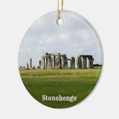 Décoration En Céramique Stonehenge England Souvenir Ornament (Gauche)
