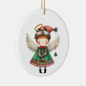 Décoration En Céramique Style d'art populaire mignon Angel (Droite)