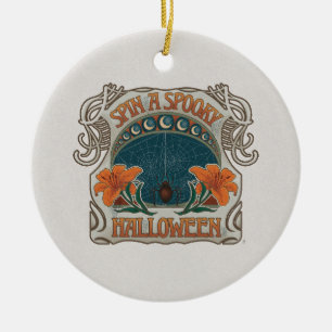 Décoration En Céramique Style victorien d'Halloween éffrayant