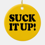 DÉCORATION EN CÉRAMIQUE SUIS-LE ! (Dos)