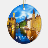 Décoration En Céramique Sunset à Bruges. Belgique (Gauche)