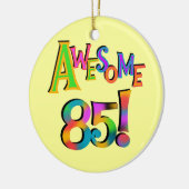 Décoration En Céramique Super 85 T-shirts et cadeaux d'anniversaire (Gauche)