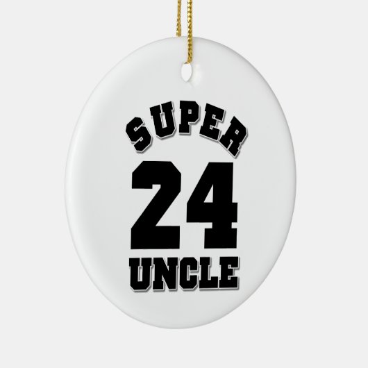 Décoration En Céramique Super Oncle 24 (Droite)