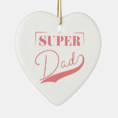 Décoration En Céramique Super papa (Droite)