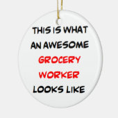 Décoration En Céramique superbe épicerie (Gauche)