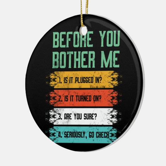 Décoration En Céramique Support technique informatique (Gauche)