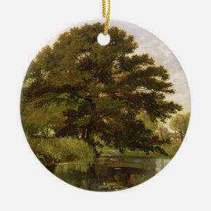 Décoration En Céramique Sur ISIS, Waterperry, Oxfordshire, 1806 (huile