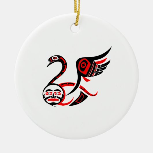 DÉCORATION EN CÉRAMIQUE SUR LA GRAISSE D'EAU (Devant)