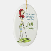 Décoration En Céramique Sur le terrain de golf (Droite)