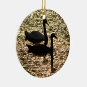 Décoration En Céramique Sur l'étang d'or (Droite)