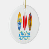 Décoration En Céramique Surf d'Aloha Hawaii (Droite)
