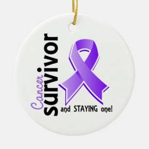 Décoration En Céramique Survivant 19 de lymphogranulomatose maligne