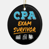 Décoration En Céramique Survivant de l'examen CPA (Gauche)