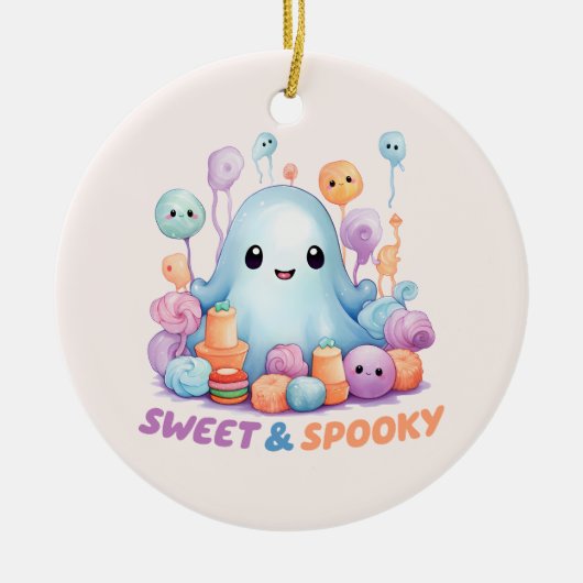 Décoration En Céramique Sweet and Spooky (Devant)