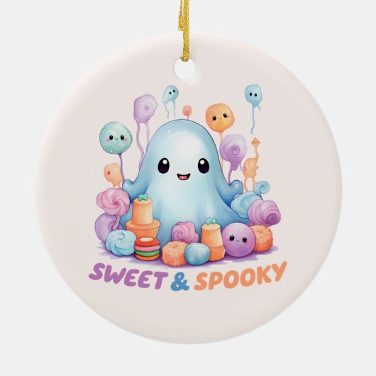 Décoration En Céramique Sweet and Spooky (Dos)