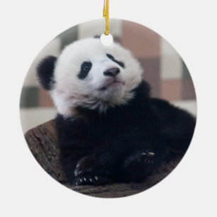 Décoration En Céramique Sweet Giant Panda Baby
