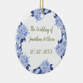 Décoration En Céramique Sweet Shower Spring purple Floral Wedding (Droite)