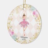 Décoration En Céramique Sweets Ballerina Nutcracker ornament fille (Gauche)