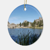 Décoration En Céramique Sylvan Lake, Black Hills, Custer, Dakota du Sud (Gauche)