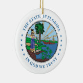 Décoration En Céramique Symbole de Floride (Droite)