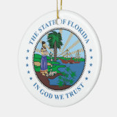 Décoration En Céramique Symbole de Floride (Gauche)