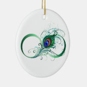 Décoration En Céramique Symbole de l'Infinity (Droite)