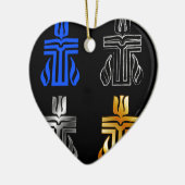 Décoration En Céramique Symbole de religion presbytérienne (Gauche)