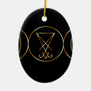 Décoration En Céramique Symbole de Wiccan, déesse triple