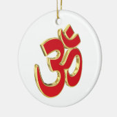 Décoration En Céramique Symbole Om (Gauche)