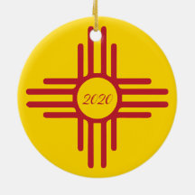 Symbole Zia Fête de l'année personnalisée