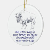 Décoration En Céramique Symbolisme amérindien (Gauche)