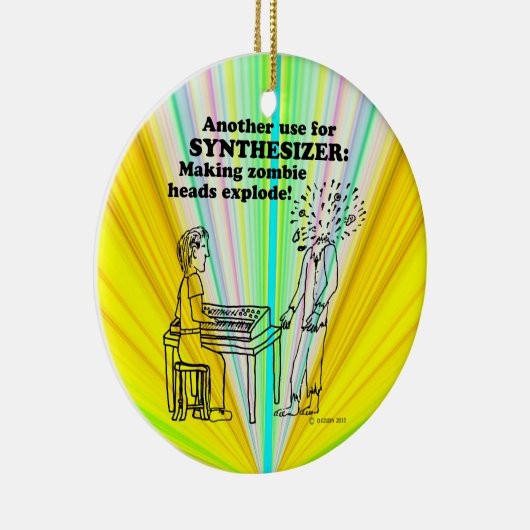 Décoration En Céramique Synthétiseur Zombie Explode (Droite)