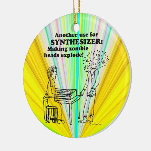 Décoration En Céramique Synthétiseur Zombie Explode (Gauche)