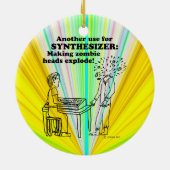 Décoration En Céramique Synthétiseur Zombie Explode (Dos)