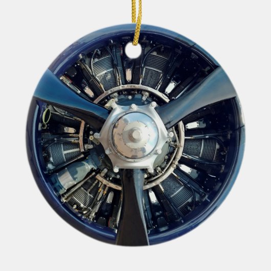 Décoration En Céramique T-28 Trojan (Devant)