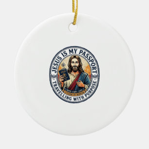 Décoration En Céramique T-shirt de missions mondiales missionnaire Jésus c