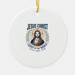Décoration En Céramique T-Shirt Jésus Mode Féminine Valeurs Inspiration