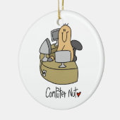 Décoration En Céramique T-shirts et cadeaux d'écrou d'ordinateur (Gauche)