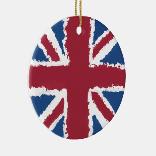 Décoration En Céramique Tableau Union Jack par Heva Weva (Droite)