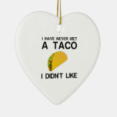 DÉCORATION EN CÉRAMIQUE TACO COMME (Droite)