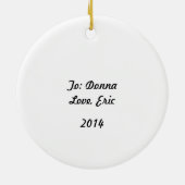 Décoration En Céramique Tail Peter Cotton - (Dos)