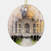 Décoration En Céramique Taj Mahal construit par amour (Gauche)