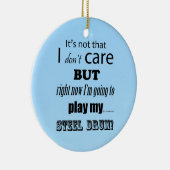 Décoration En Céramique Tambour en acier I Care (Droite)