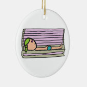 Décoration En Céramique Tanning Bed (Droite)