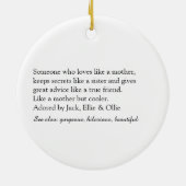 Décoration En Céramique Tante préférée, définition de tante dans un script (Dos)