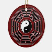 Décoration En Céramique Tao - L'Ornement Pa Kua (Gauche)